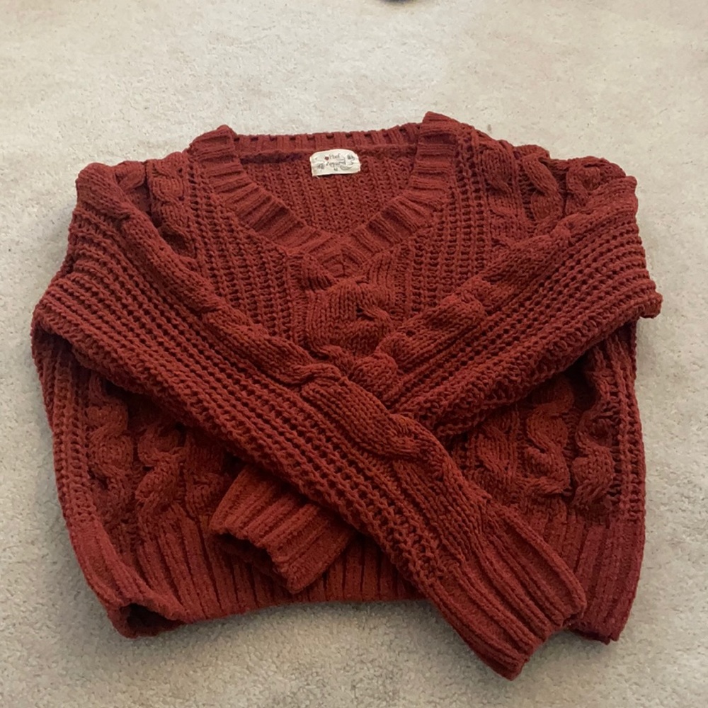Super soft cropped sweater